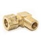 Thrifco Plumbing No. 69 3/8 Inch x 1/4 Inch Lead-Free Brass Compression MIP Elbow 6969009 - alternate 5
